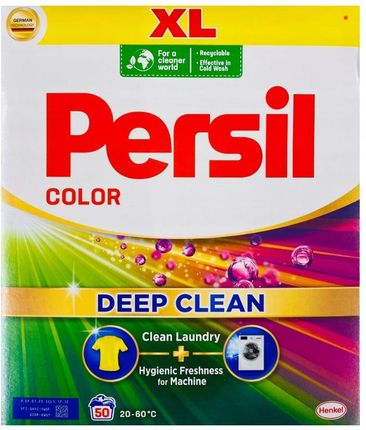 Persil Deep Clean Proszek Do Prania Kolorów 50 Prań 3Kg