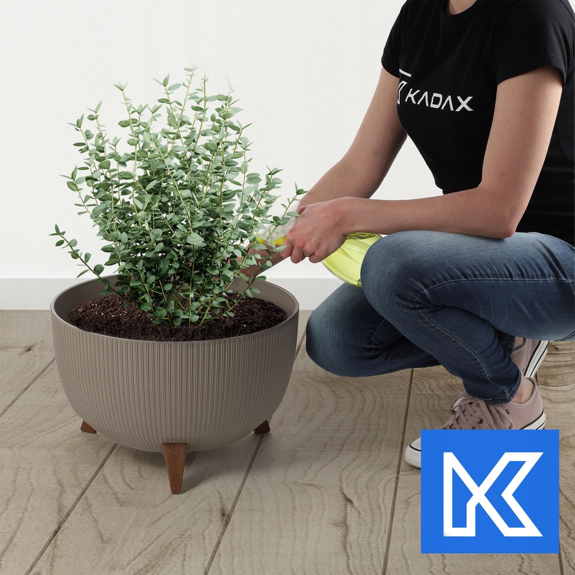 Kadax Doniczka Donica Wkład Misa Na Nóżkach 40Cm (K4293) - Ceny i ...