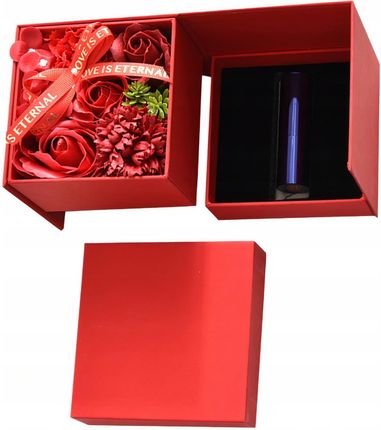 Flower Box Mydlane Roze Bukiet Pudełko Na Prezent