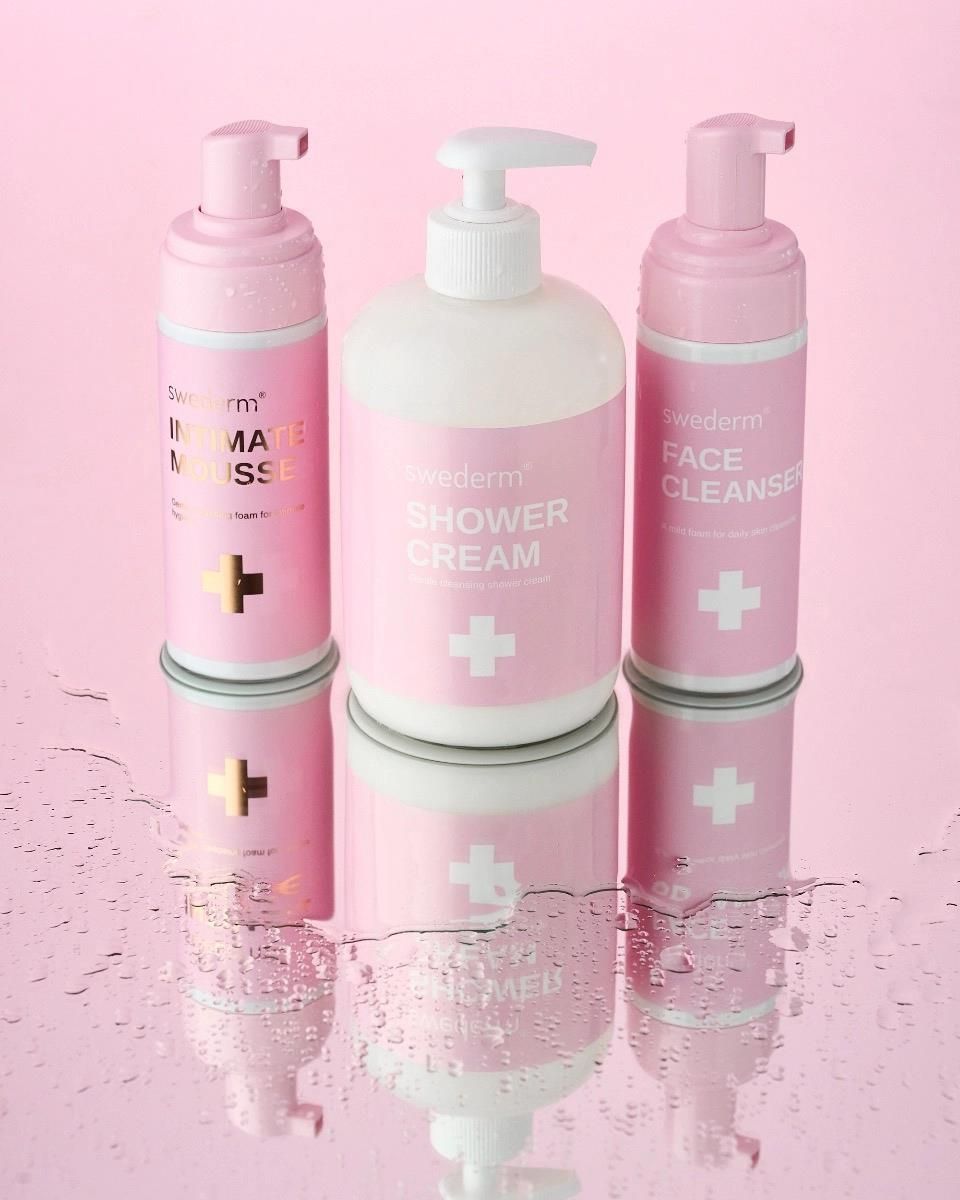 Zestaw dla kobiety Swederm Zestaw Intimate Mousse + Shower Cream Face