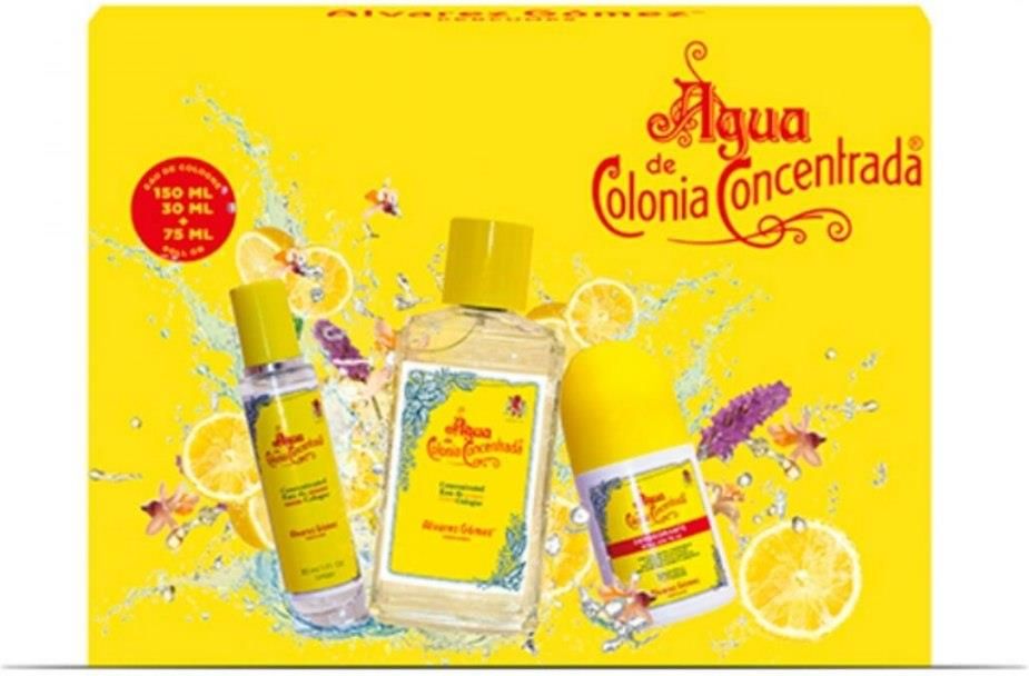 Set de Parfum Unisexe Alvarez Gomez EDC Agua de Colonia Concentrada 3 Pièces