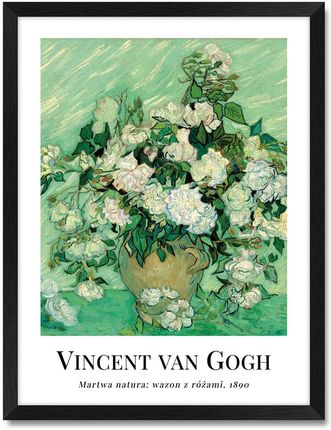 Iwall Studio Obraz Reprodukcja Vincent Van Gogh #03 Czarna Rama 369