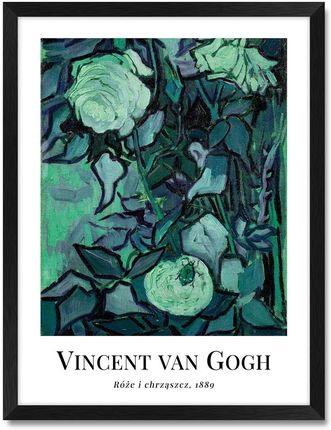 Iwall Studio Obraz Reprodukcja Vincent Van Gogh #08 Czarna Rama 374