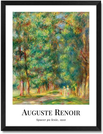 Iwall Studio Obraz Reprodukcja Auguste Renoir #04 Czarna Rama 388