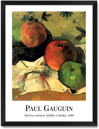 Iwall Studio Obraz Reprodukcja Paul Gauguin #02 Czarna Rama 392