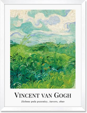 Iwall Studio Obraz Reprodukcja Vincent Van Gogh #02 Biała Rama 427