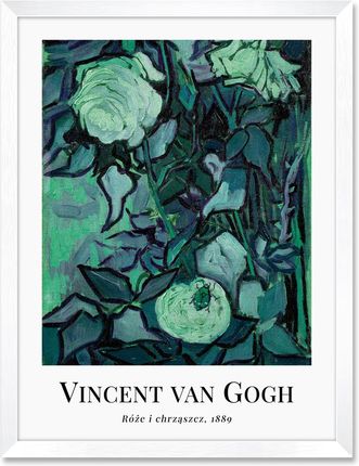 Iwall Studio Obraz Reprodukcja Vincent Van Gogh #08 Biała Rama 433