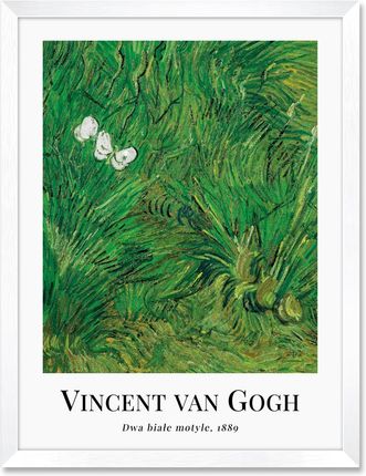 Iwall Studio Obraz Reprodukcja Vincent Van Gogh #09 Biała Rama 434