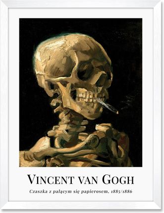 Iwall Studio Obraz Reprodukcja Vincent Van Gogh #14 Biała Rama 439