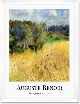 Iwall Studio Obraz Reprodukcja Auguste Renoir #01 Biała Rama 445