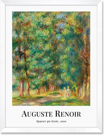 Iwall Studio Obraz Reprodukcja Auguste Renoir #04 Biała Rama 448
