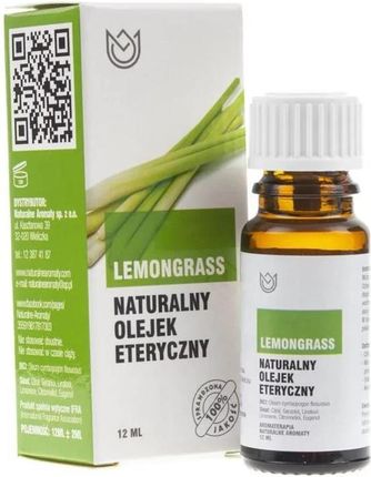 Naturalne Aromaty Olejek Eteryczny Lemongrass 12 Ml 4735