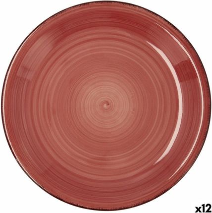 Quid Plochá Doska Vita Ceramika Czerwony 27 Cm 12 Sztuk 802328
