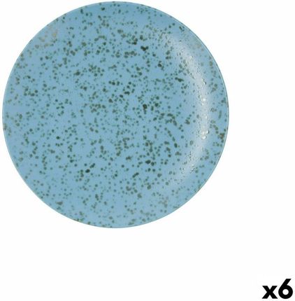 Ariane Plochá Doska Oxide Ceramika Niebieski 24 Cm 6 Sztuk 804349