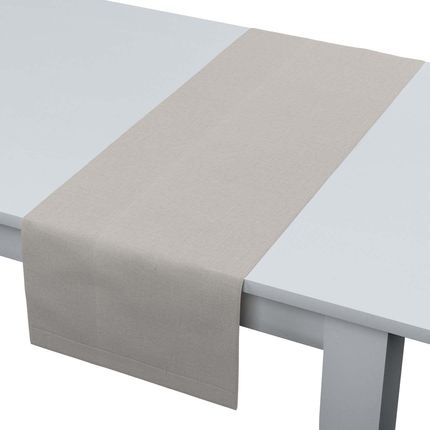 Dekoria Bieżnik Prostokątny Szaro Beżowy 40X130 Cm Linen 410-159-15