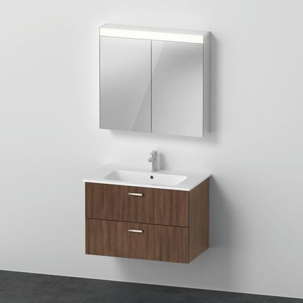 Duravit Me By Starck Umywalka Z Szafką Pod Umywalkę Xbase I Szafką Z Lustrem Xb0076021210000 1153175