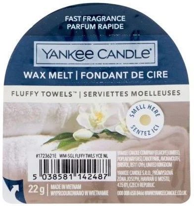 Yankee Candle Wax Melt Wosk Zapachowy Fluffy Towels 22G 8353341145418