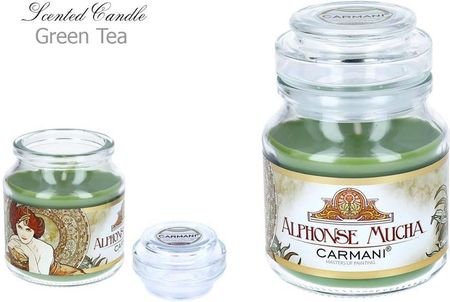 Carmani Świeczka Zapachowa American Mały A Mucha Green Tea 689118