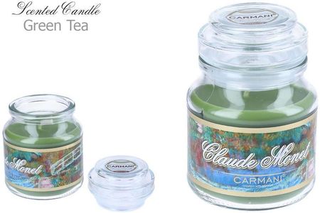 Carmani Świeczka Zapachowa American Mały C Monet Green Tea 689126