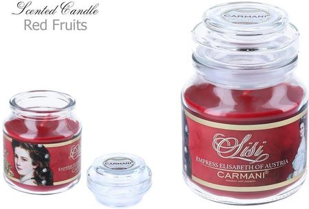 Carmani Świeczka Zapachowa American Mały Sisi Red Fruit 689162