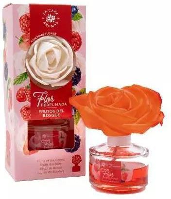 La Casa De Los Aromas Flor Perfumada Dyfuzor Zapachowy W Formie Kwiata Czerwone Owoce 65 Ml 33970