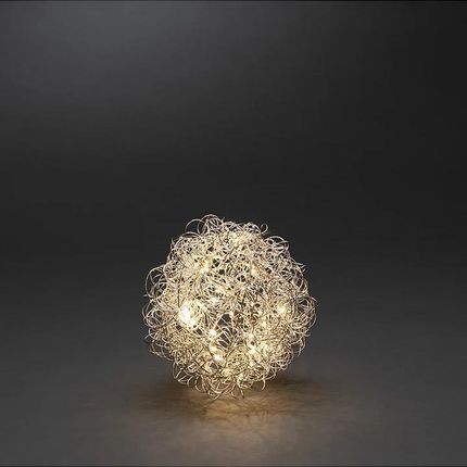 Konstsmide Dekoracyjna Kula Led W Kolorze Ciepłej Biel Wys 20,5X 20,5 Cm 40523632-1632042