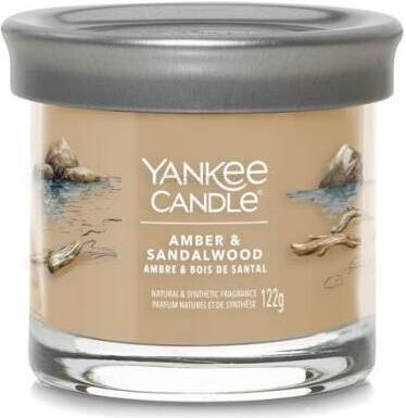 Yankee Candle Świeca Zapachowa W Szkle Amber & Sandalwood Singnature Tumbler 122 G 8305042448437