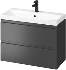 Zdjęcie Cersanit Szafka Z Umywalką 80 Antracyt Moduo Slim S801 468 Dsm 49339 - Płoty