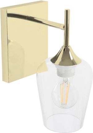 Toolight Lampa Ścienna Kinkiet App1232-1W Złota (Osw40034)