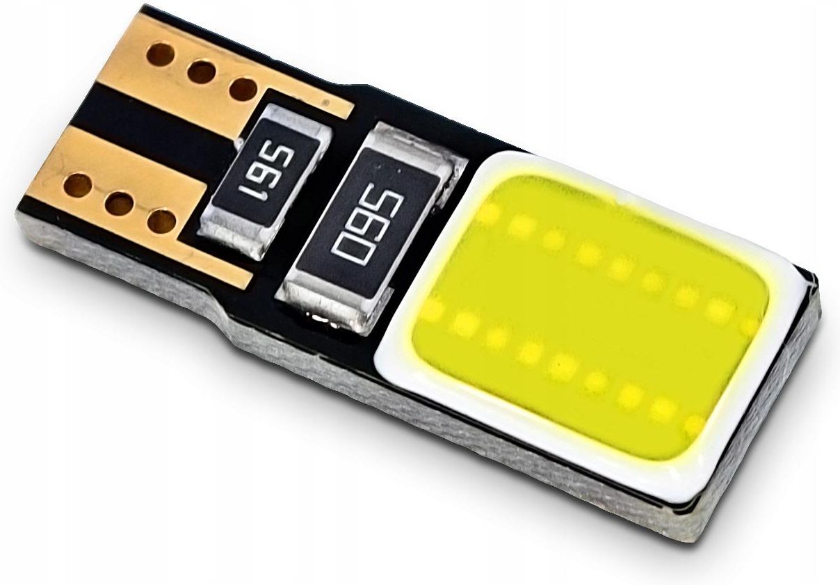 Żarowka samochodowa ŻARÓWKA W5W COB LED T10 ŻARÓWKI POSTOJOWE WNĘTRZA ...