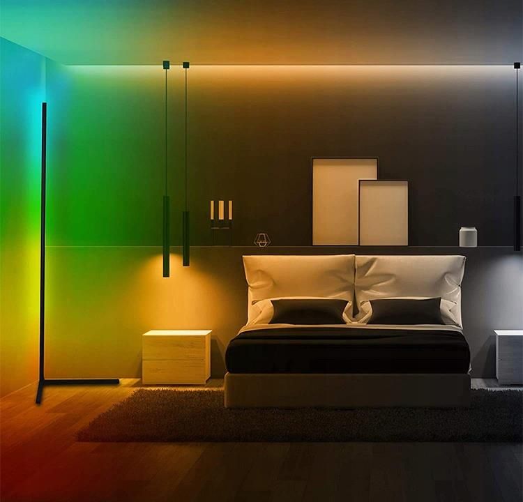 Lampa Aga Stojąca Lampka Rogowa Led Rgbw Usb Android (K15513) - Opinie ...