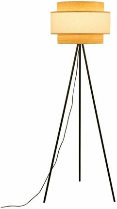 Dkd Home Decor Lampa Stojąca Poliester Bambus (50 X 50 163 Cm) (S3040127)