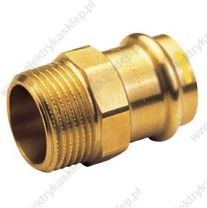 Conex Nypel Przejsciowy Gwint zewnętrzny 22 X 1 Brąz >B Pg4243G0220800