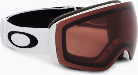 Oakley Flight Deck Matte White Prizm Garnet Oo7064C5 Brązowy 21/22