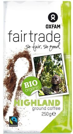 Oxfam Fair Trade Mielona Arabica Robusta Wysokogórska Bio 250g