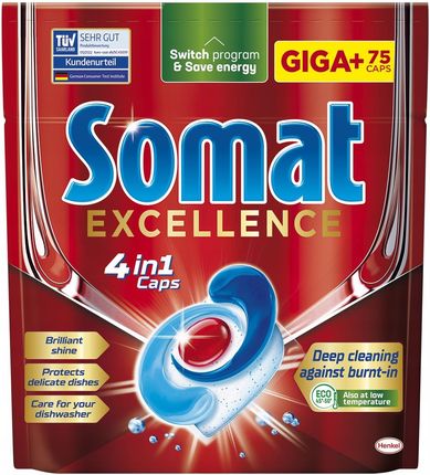 Somat Excellence Tabletki Do Zmywarki 75Szt.