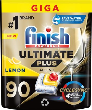 Finish Kapsułki Ultimate Plus 90 lemon