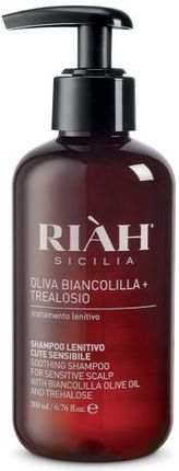 Riah Soothing Shampoo With Biancolilla Olive Oil Kojący Szampon Do Wrażliwej Skóry Głowy 200Ml