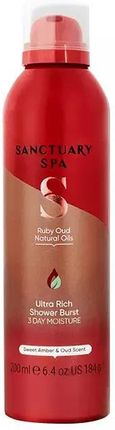 Sanctuary Spa Ruby Oud Natural Oils Pianka Pod Prysznic 200 ml