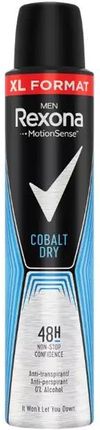 Rexona Cobalt Dry Men Antyperspirant W Sprayu 200 ml