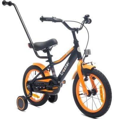 Sun Baby Rower Dziecięcy Tracker 14 Cali Dla Chłopca Pomarańczowy