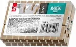 Zdjęcie Anna Zaradna Klamerki Drewniane 20Szt. (Pb5458) - Koźmin Wielkopolski