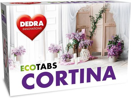 Dedra Eko Tabletki Do Prania Firan Koronki I Białej Bielizny Ecotabs Cortina 8Tabl. (Ts8875)