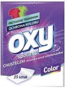 Oxy Spotless Chusteczki Do Prania Przeciw Farbowaniu 25Szt. (350292)