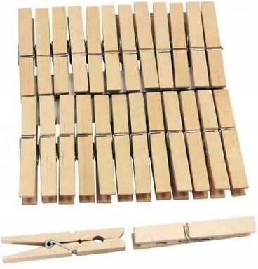 Addis Wooden Clothes Pegs