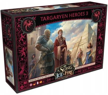 CMON A Song Of Ice & Fire – Héroes De Casa Stark III – Expansión Con 6 Miniaturas Para Juego De Estrategia