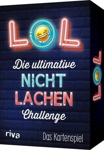 RIVA LOL Gioco Di Carte Per Adulti - La Sfida Del Non Ridere Con Battute Umorismo Nero, Barzellette E Domande Screziate, Con Variante Gioco Da Bere (18+)