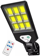Mała Latarnia uliczna solarna 15W COB, z pilotem, czujnikiem ruchu i zmierzchu Latarnia uliczna solarna 15W COB, z pilotem, czujnikiem ruchu i zmierzc