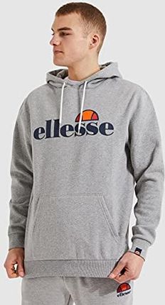 ellesse Męska bluza z kapturem Gottero szary szary XS