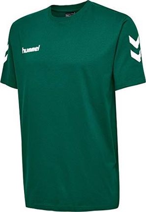 hummel Męskie koszulki Hmlgo bomuld, Evergreen, XL EU